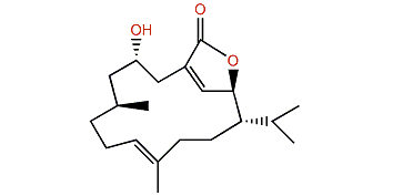 Sarcophytonolide E